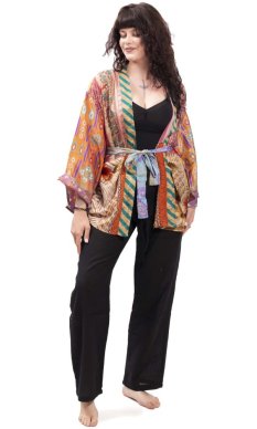 Krótkie KIMONO multicolor XXIV.