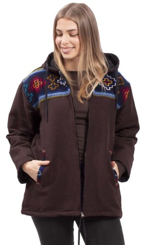 Teplá bunda VIKRAM hnědá IX.