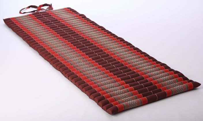 Futon rolowany czerwony szerokość 80cm