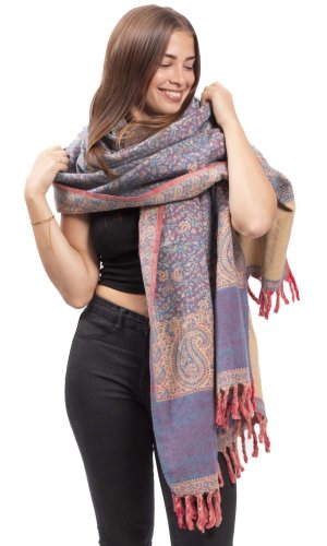 Šála GARAM modrá I.