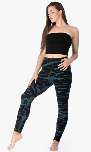Legíny THAI BATIK petrolejové