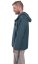Bluza unisex z kapturem RAHUL niebieski petrol