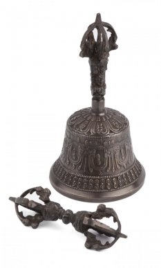 Dzwon tybetański DILBU III. ↑ 15 cm