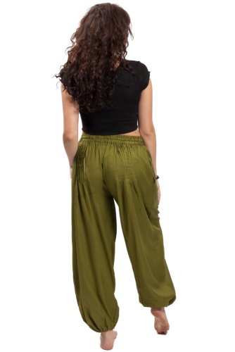 Dámské kalhoty HAVA zelené