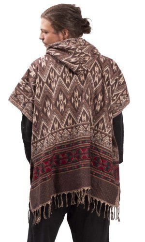 Pončo RIVAN hnědé II.