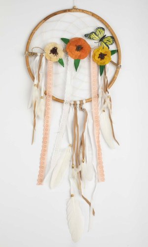 Lapač snů SUMMER natural I. / délka 75 cm