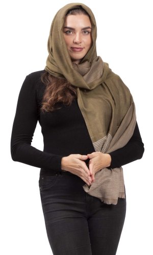 Pashmina NILAM / zelená