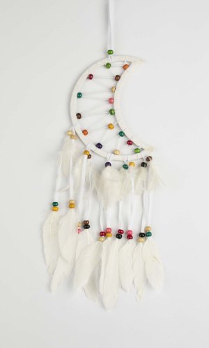 Łapacz snów MOON multicolor/ długość 38cm