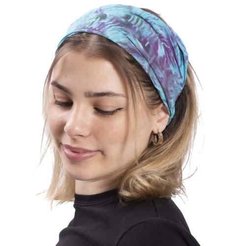 Čelenka BALI BATIK modrá XI.