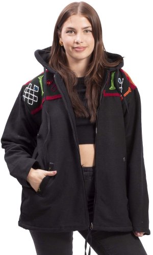 Teplá bunda VIKRAM černá I.