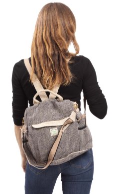 Batoh 2v1 VANYA čierno-biely II.