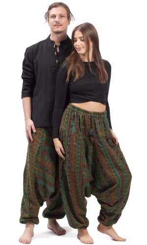 Ciepłe szarawary / Spodnie haremki NIRVA XI.