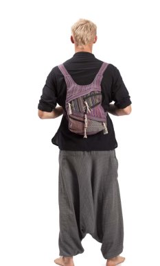 Batoh ETNO multipocket svetlá X.