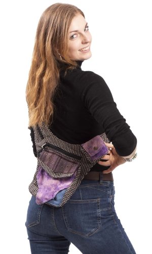 Crossbody taška / ledvinka SURI fialová I.