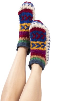 Pletené bačkůrky XIV.