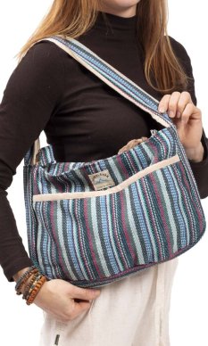 Kabelka DHARA modrá IV.