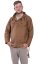 Bluza unisex z kapturem RAHUL jasnobrązowa - Rozmiar: 3XL