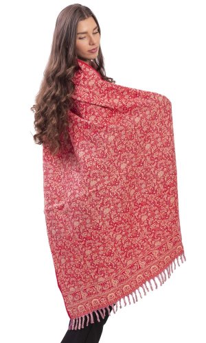 Šála GARAM červená I.