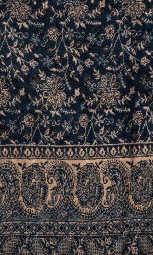 Šála GARAM tmavě modrá I.