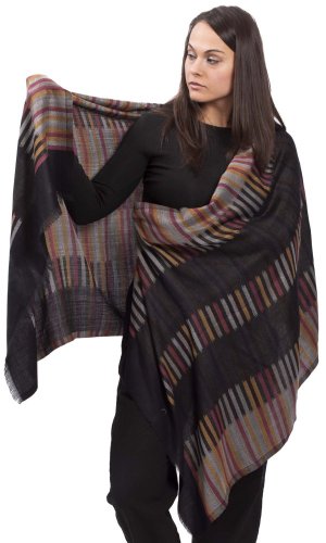 Pashmina VARUN / černá