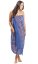 Sarong BALI BATIK niebieski XXIX.