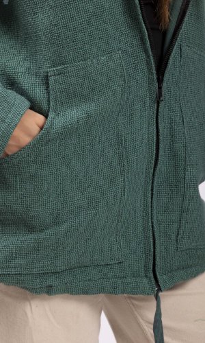 Bunda s kapucí NEPA tyrkysová