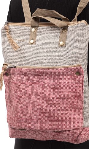 Batoh SAGAR červeno - černý I.