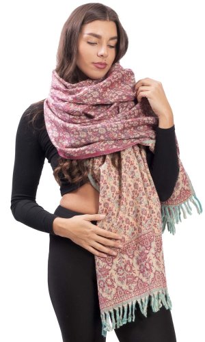 Šál GARAM ružový II.