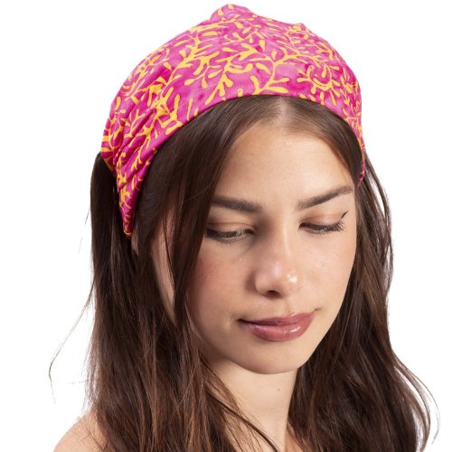 Čelenka BALI BATIK růžová II.