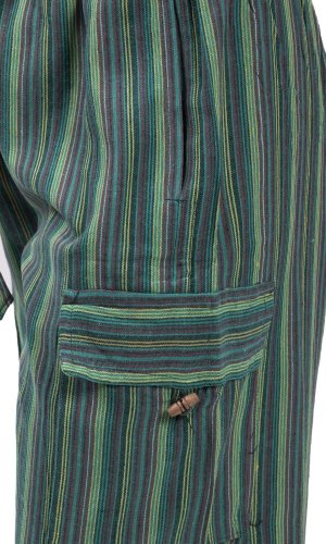 Kalhoty CLASSIC STRIPES zelené III.