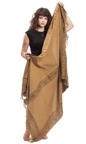 Sarong TARANG okrový III.