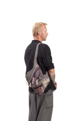 Batoh ETNO multipocket černá VII.