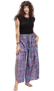 Nohavice SAMAIRA modré I.