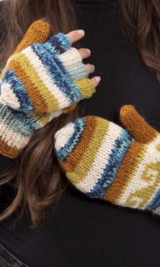 Vlnené prezliekacie rukavice XXII.