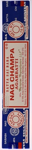 Vonné tyčinky SATYA SAI BABA Nag Champa AGARBATTI