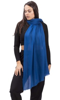 Pashmina NAVIN / modrá