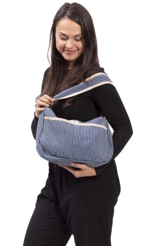 Kabelka DHARA modrá I.