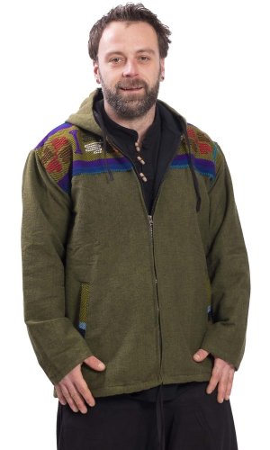 Teplá pánská bunda VIKRAM zelená II.