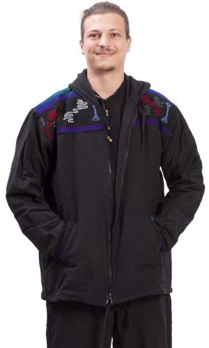 Ciepła kurtka męska VIKRAM czarna XI.