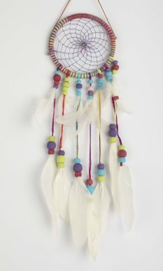 Lapač snů BEADS multicolor / délka 30 cm
