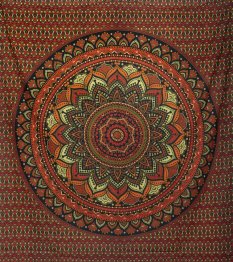 Mandala veľká RAGA zelená I.