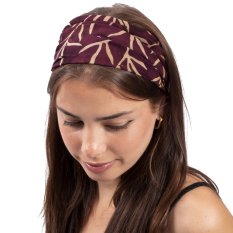 Čelenka BALI BATIK hnědá III.