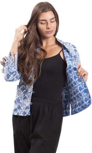 Dámský kabátek PARAT modrá IV.