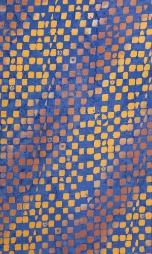 Sarong BALI BATIK niebieski XXXI.