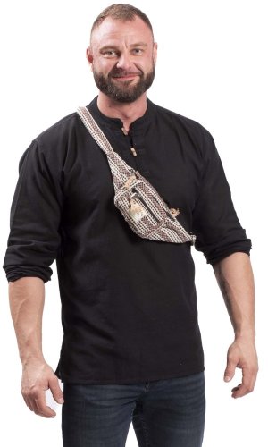 Ledvinka bavlněná RUIA bílo - hnědá