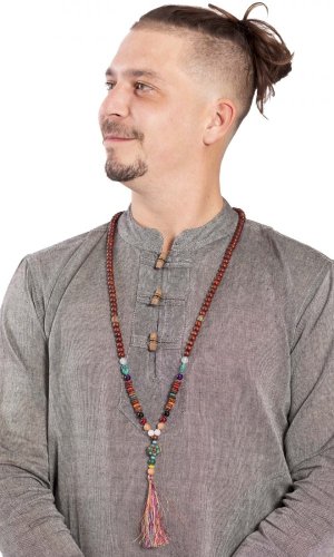 Meditační náhrdelník MALA multicolor I.