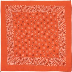 BANDANA PALLAV chusta pomarańczowa