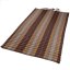Futon rolowany / szerokość 120 cm / beżowo-brązowy
