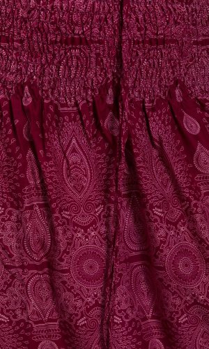 Dlouhá sukně / šaty THAI TAN červená I.