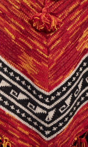 Pončo HIMALAYAN oranžové